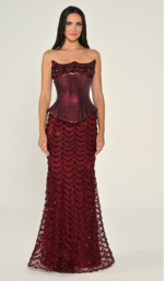 ⁦فستان طويل بدون أكمام⁩ - الصورة ⁦3⁩