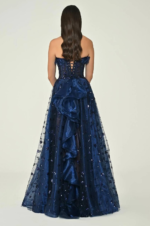 ⁦فستان طويل تول⁩ - الصورة ⁦2⁩