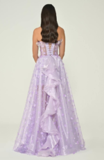 ⁦فستان طويل تول⁩ - الصورة ⁦3⁩